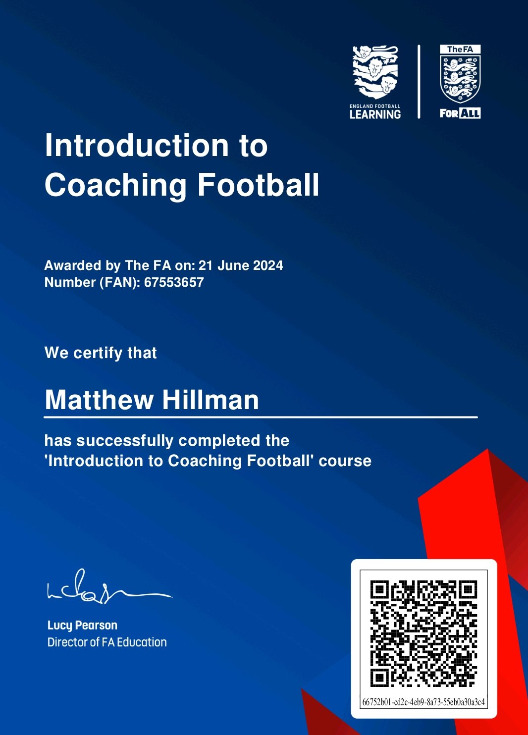 FA Introduction to Football Coaching